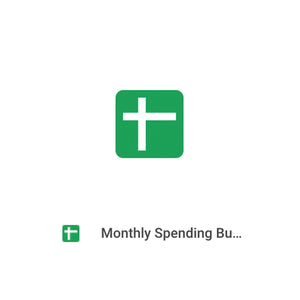 Monthly Spending Budget